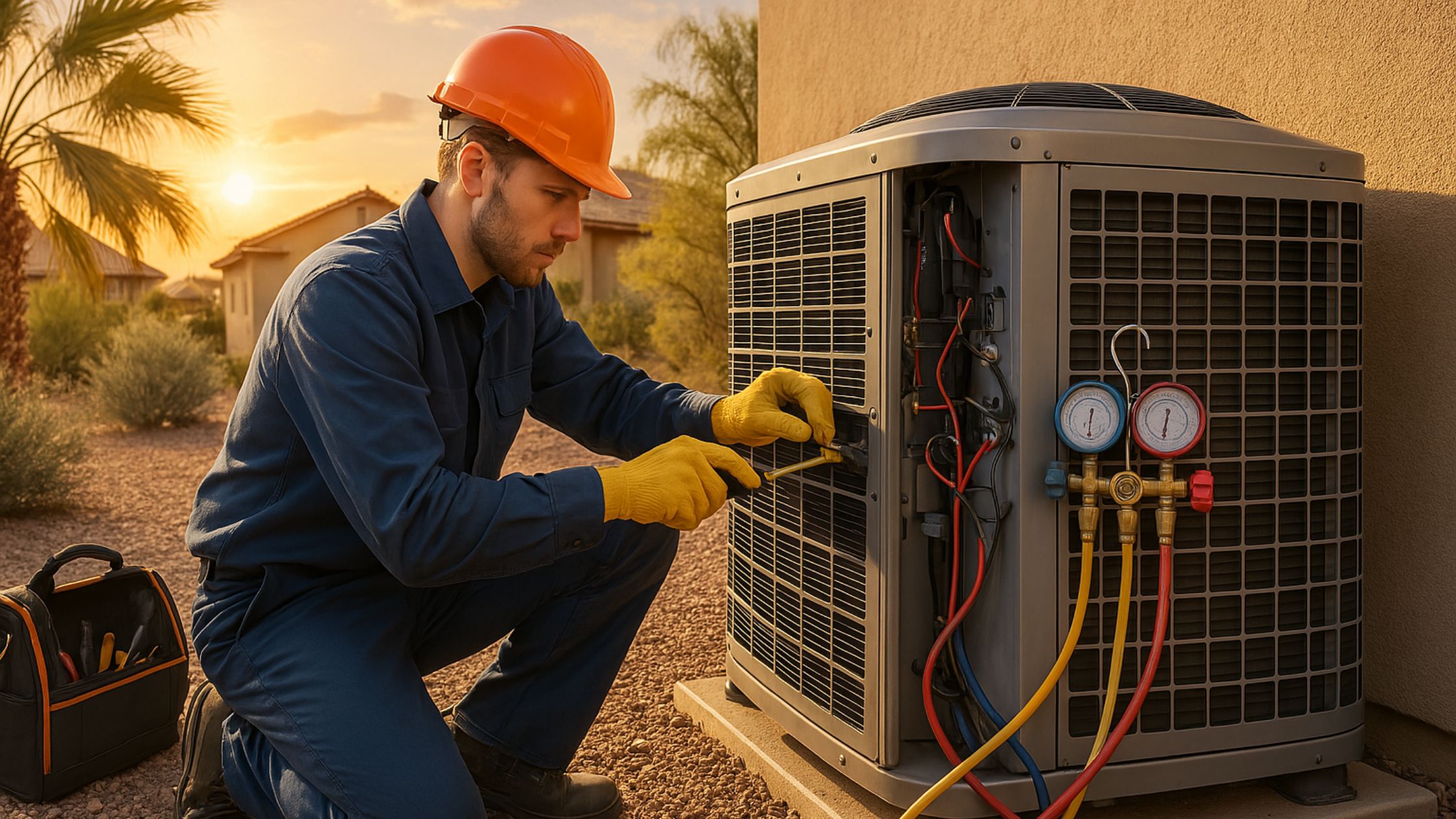 How Does Air Conditioning Service San Marcos, TX Prepare Your HVAC System